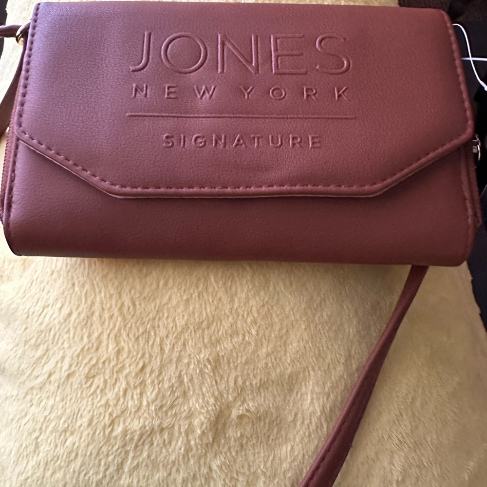 Jones New York Signature Tan Crossbody